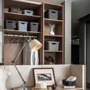 Caixa Organizadora Ou com Tampa 18L Linha Cube