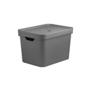 Caixa Organizadora Ou com Tampa 18L Linha Cube