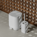 Kit de banheiro Completo com Lixeira de Pedal Ou 6 Unidades Linha Aura