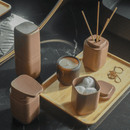 Kit de banheiro Completo com Lixeira de Pedal Ou 6 Unidades Linha Aura