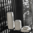 Kit de banheiro Completo com Lixeira de Pedal Ou 6 Unidades Linha Aura