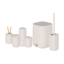 Kit de banheiro Completo com Lixeira de Pedal Ou 6 Unidades Linha Aura