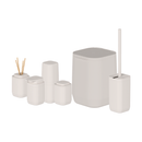 Kit de Banheiro Completo com Lixeira de Piso/Parede Ou 6 Unidades Linha Aura