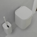 Kit de Banheiro Completo com Lixeira de Piso/Parede Ou 6 Unidades Linha Aura