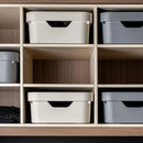 Kit de Caixa Organizadora Ou 4 Unidades 5,3L Linha Cube