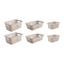 Kit de Cestas Organizadoras Ou 6 Peças