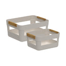 Kit de Cestos Ou 2 Peças Linha Lume