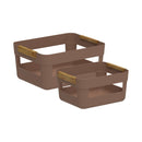 Kit de Cestos Ou 2 Peças Linha Lume