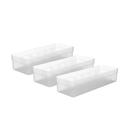 Kit de Colmeia Organizadora Ou 3 Unidades 35x12,5x7,5cm Linha Logic