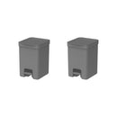 Kit de Lixeiras com Pedal Ou 2 Unidades 12L Linhas Trium