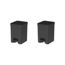 Kit de Lixeiras com Pedal Ou 2 Unidades 12L Linhas Trium