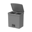 Kit de Lixeiras com Pedal Ou 2 Unidades 20L Linha Trium