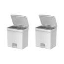 Kit de Lixeiras com Pedal Ou 2 Unidades 20L Linha Trium