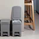 Kit de Lixeiras com Pedal Ou 2 Unidades 6L Linha Trium