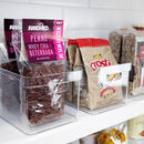 Kit de Organizador de Armários Ou 4 Unidades 30x15x13 Linha Clear