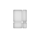 Kit de Organizador de Gavetas Ou 4 Unidades Linha Logic