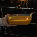 Kit de Potes de Vidro Herméticos Ou 6 Peças Linha Fresh Lock