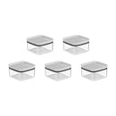 Kit de Potes Herméticos Ou 5 Unidades 1L Linha Block