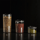 Kit de Potes Herméticos Ou Redondos 3 Peças Linha Duo Lock