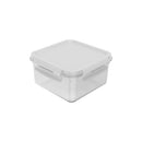 Kit de Potes Organizadores de Geladeira Quadrado Ou 4 Unidades 800ml Linha Click