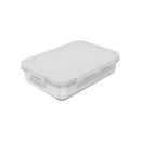 Kit de Potes Organizadores de Geladeira Retangular Ou 6 Unidades 870ml Linha Click