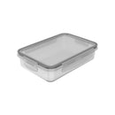 Kit de Potes Organizadores de Geladeira Retangular Ou 6 Unidades 870ml Linha Click