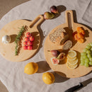 Kit de Tábuas de Servir Ou Redondas 2 Peças Linha Lume