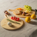 Kit de Tábuas de Servir Ou Redondas 2 Peças Linha Lume