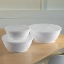 Kit Potes com Tampa Ou 3 Peças Linha Servir