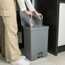 Lixeira com Pedal com Duplo Compartimento Ou 30L Linha Trium