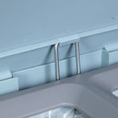 Lixeira de pedal com duplo compartimento Ou 20L Linha Trium