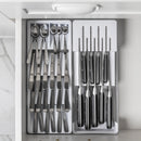 Organizador de Facas e Talheres Ou Linha Clear Gavetas