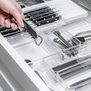 Organizador de Gavetas  Ou 15 x 15 x 5,6cm Linha Clear Gavetas