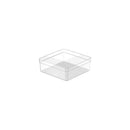 Organizador de Gavetas  Ou 15 x 15 x 5,6cm Linha Clear Gavetas