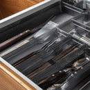 Organizador de Gavetas Ou 37,5 x 15 x 5,6cm Linha Clear Gavetas