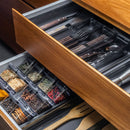 Organizador de Gavetas Ou 37,5 x 15 x 5,6cm Linha Clear Gavetas