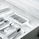 Organizador de Gavetas Ou 37,5 x 15 x 5,6cm Linha Clear Gavetas