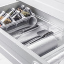 Organizador de Gavetas Ou 37,5 x 30 x 5,6cm Linha Clear Gavetas