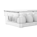 Organizador de Ovos com Tampa Ou 18 Ovos Linha Clear Fresh