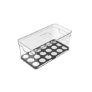 Organizador de Ovos com Tampa Ou 36 Ovos Linha Clear Fresh