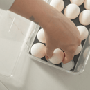 Organizador de Ovos com Tampa Ou 36 Ovos Linha Clear Fresh