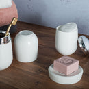 Porta Algodão e Cotonete New Cromo Ou Linha Belly