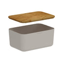 Porta Pão Ou com Tampa de Bambu Linha Lume