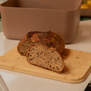 Porta Pão Ou com Tampa de Bambu Linha Lume