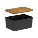 Porta Pão Ou com Tampa de Bambu Linha Lume