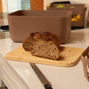 Porta Pão Ou com Tampa de Bambu Linha Lume