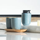 Porta Sabonete Líquido em Cerâmica Ou Linha Osaka