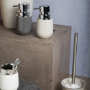 Porta Sabonete Líquido New Cromo Ou 400ml Linha Belly