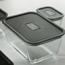 Pote de Vidro Hermético Ou 2,4L Linha Fresh Lock