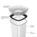 Pote Hermético Organizador Ou 1L Linha Block